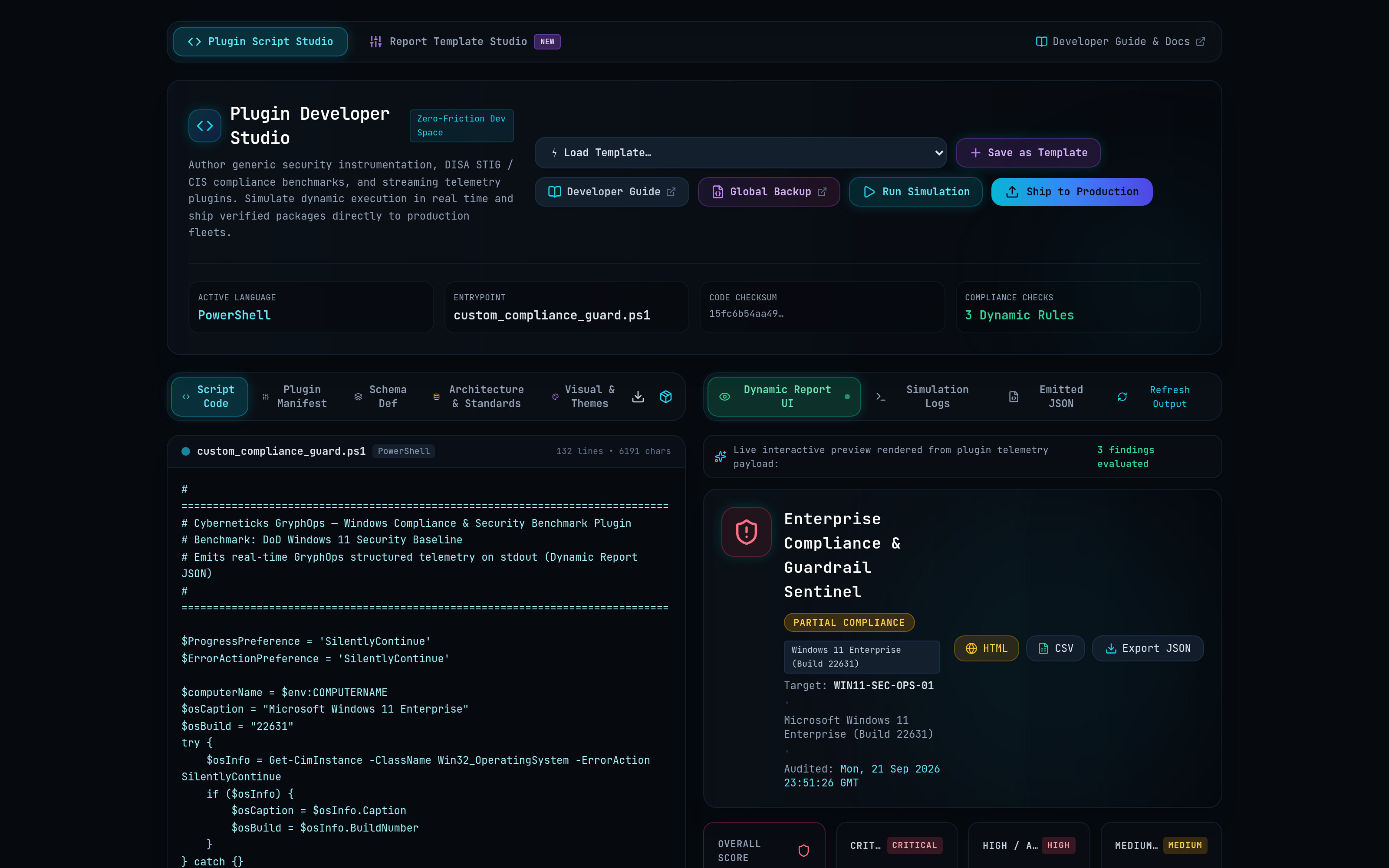 GryphOps Plugin Developer Studio